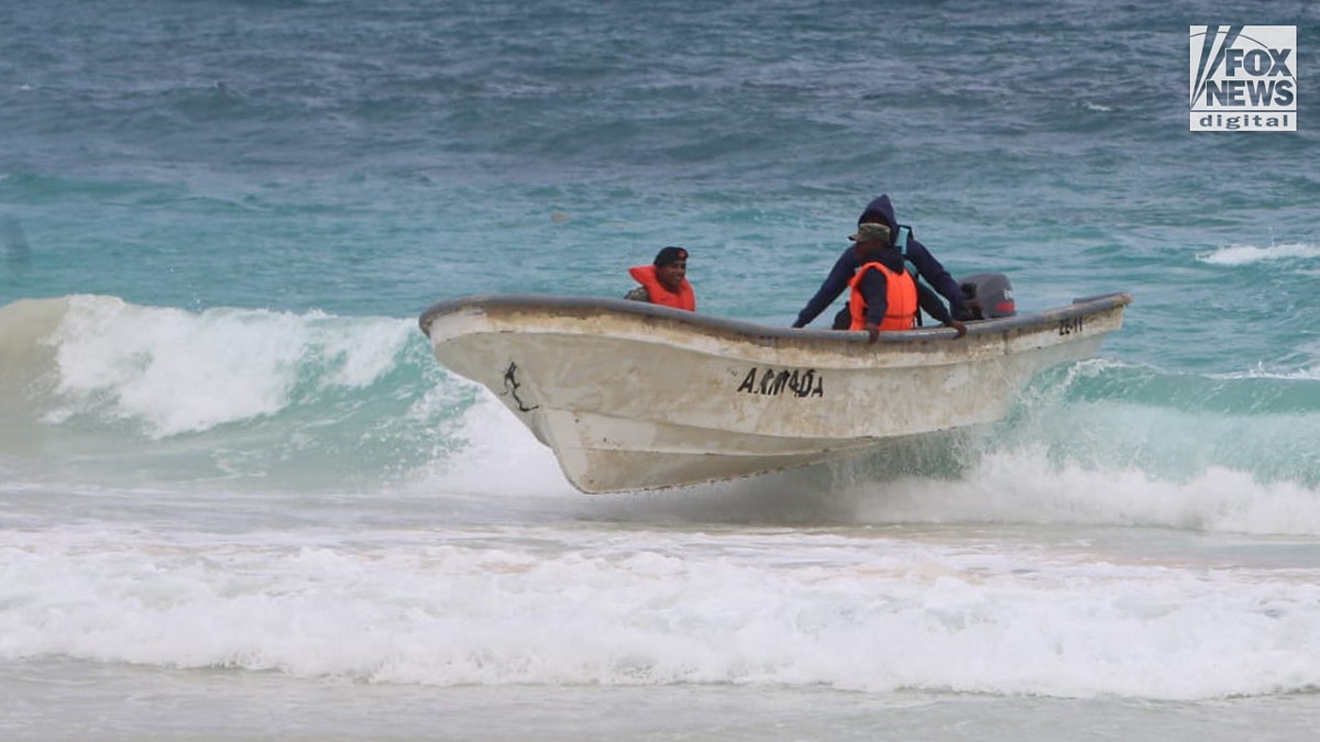 Sudiksha Konanki search teams on the Riu Republica Resort beaches in the Dominican Republic