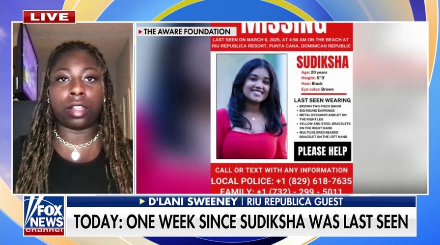 Officials desperately search for Sudiksha Konanki as disappearance marks one week