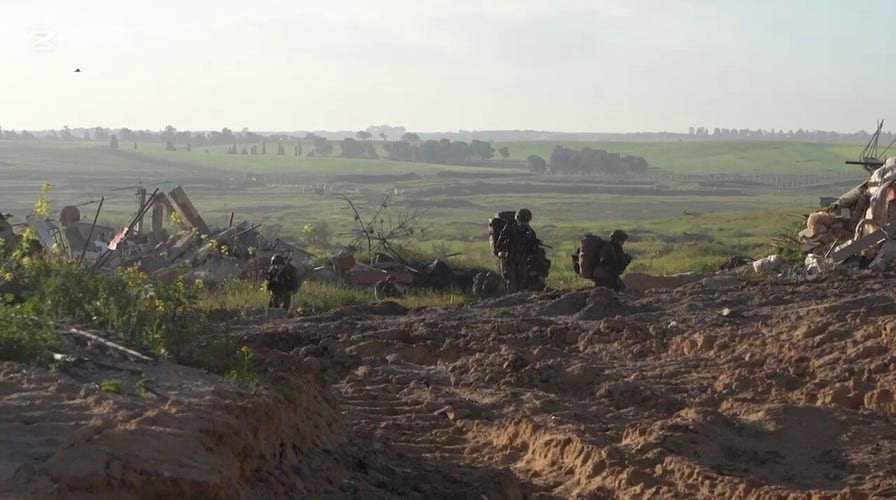 Footage shows IDF deployed to central Gaza