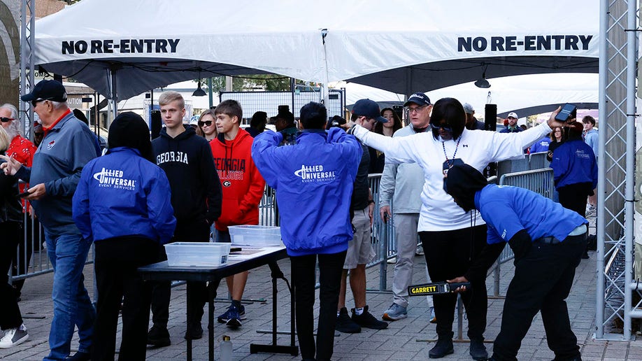 Security check at Sugar Bowl