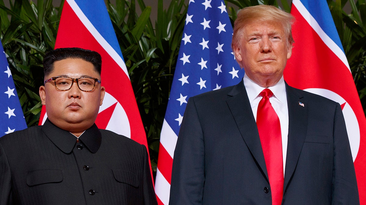 Kim Jong Un and Donald Trump