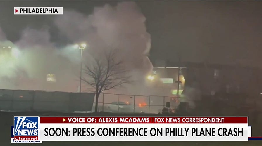 Multiple fires reported near site of Philadelphia plane crash