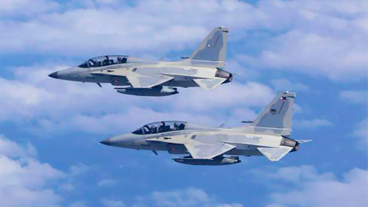 Philippine Air Force FA-50 fighter jets