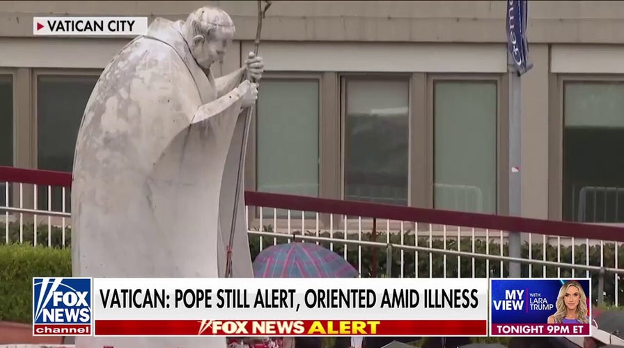 Pope Francis stable and alert as he continues to battle health ailments