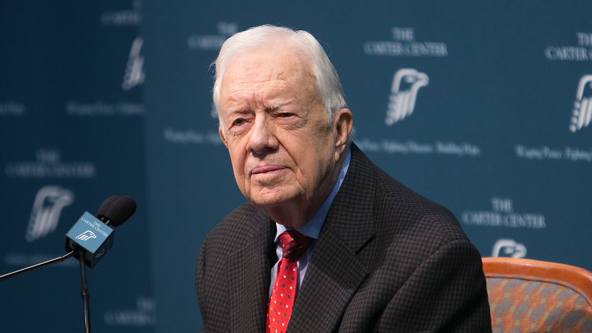 Jimmy Carter closeup shot