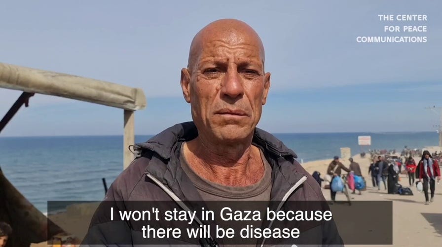 Palestinians discuss leaving Gaza