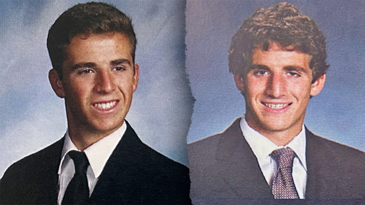 Joseph and Matthew Hertgen's high school yearbook photos