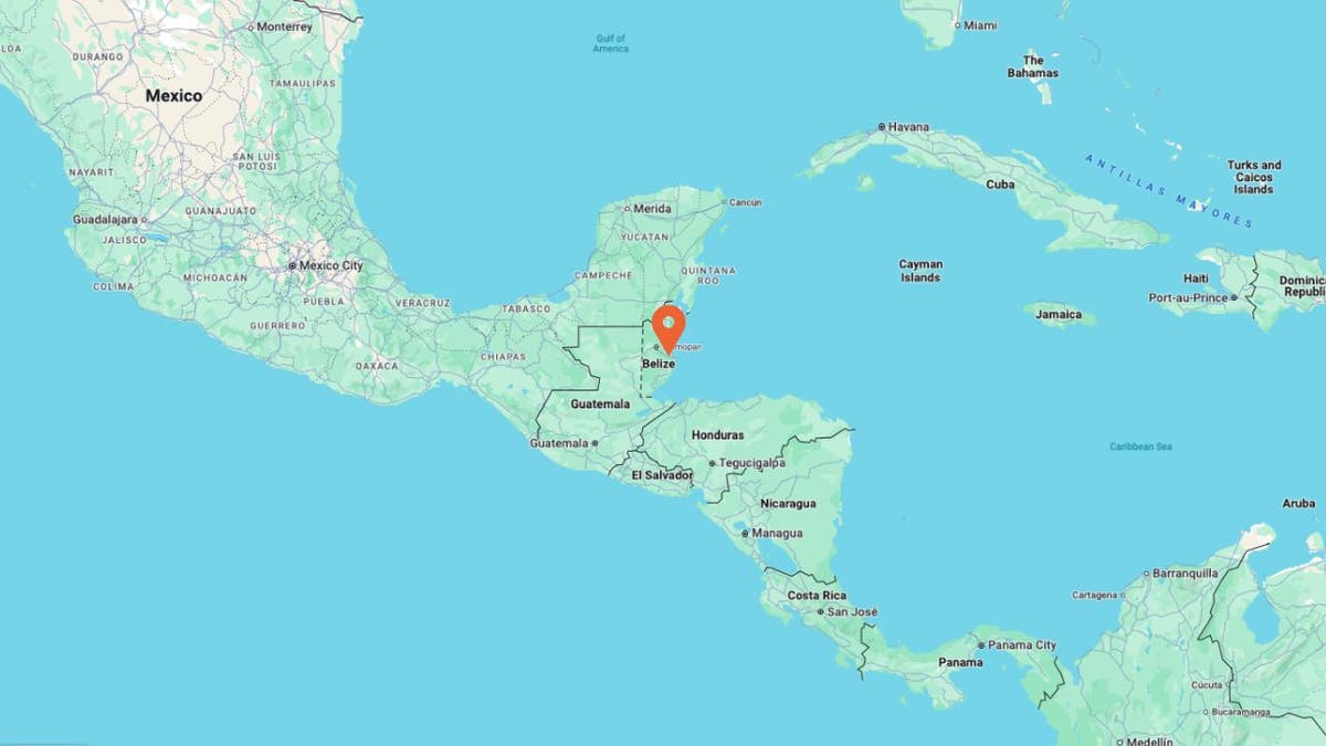 Belize is located in Central America