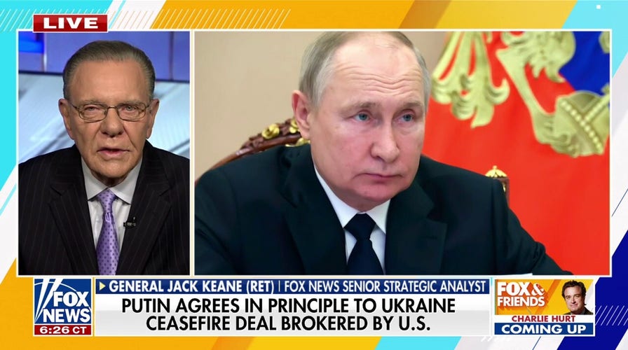 Jack Keane: Trump team will play 'tough' with Putin on Ukraine ceasefire behind the scenes