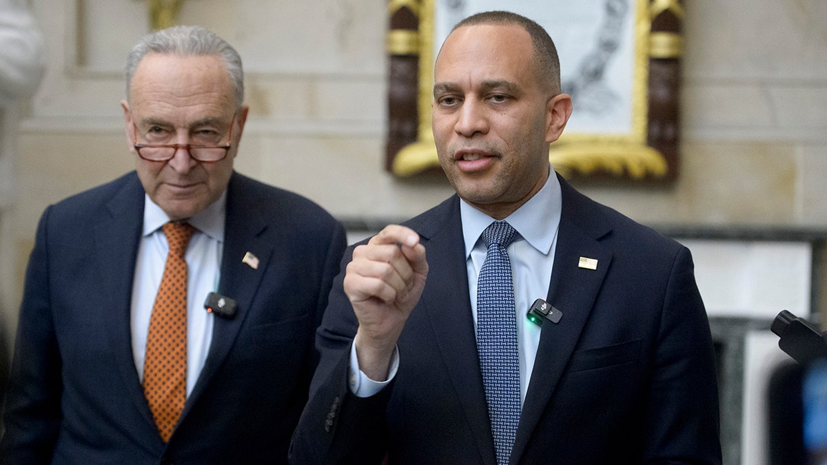 Rep. Jeffries and Sen. Schumer