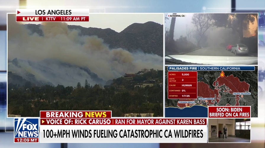 ‘This does look like a third world country,’ says former Los Angeles mayoral candidate on California wildfires