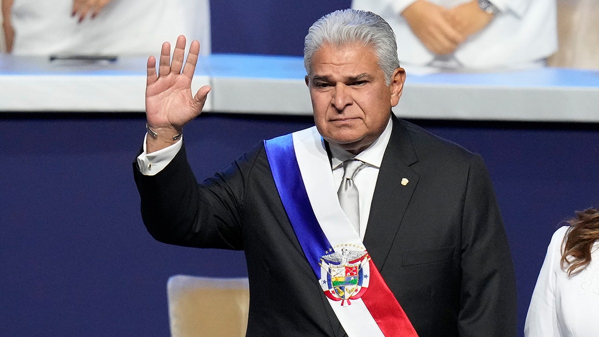 New Panamanian President Jose Raul Mulino