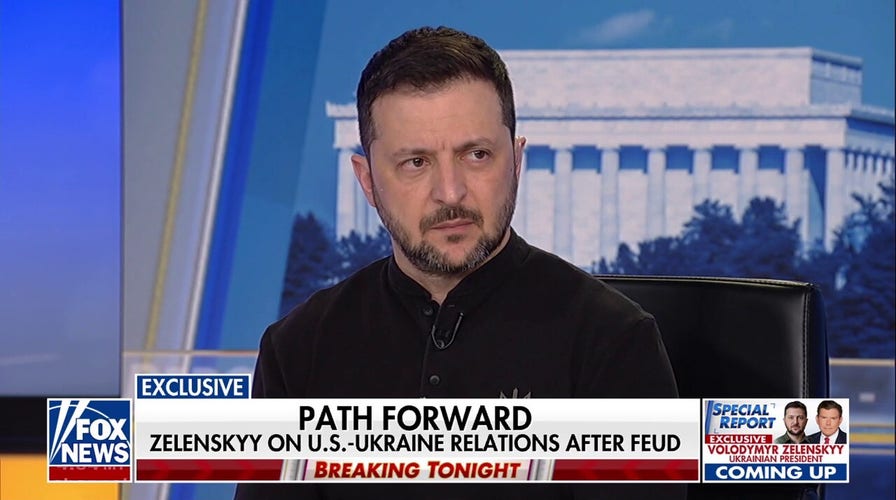 Zelenskyy doesn't apologize for blowup with Trump, but insists he respects president and US