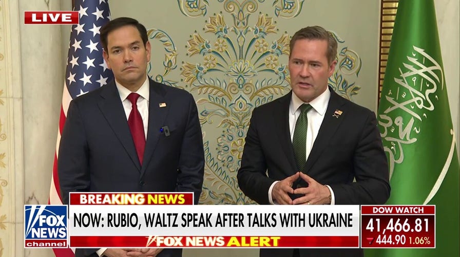 Rubio, Waltz tout 'positive step forward' in Ukraine-Russia peace talks