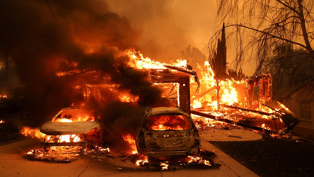 Eaton wildfire in Altadena