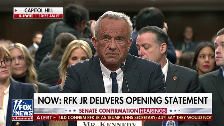 'You are!': First protester disrupts RFK Jr. hearing