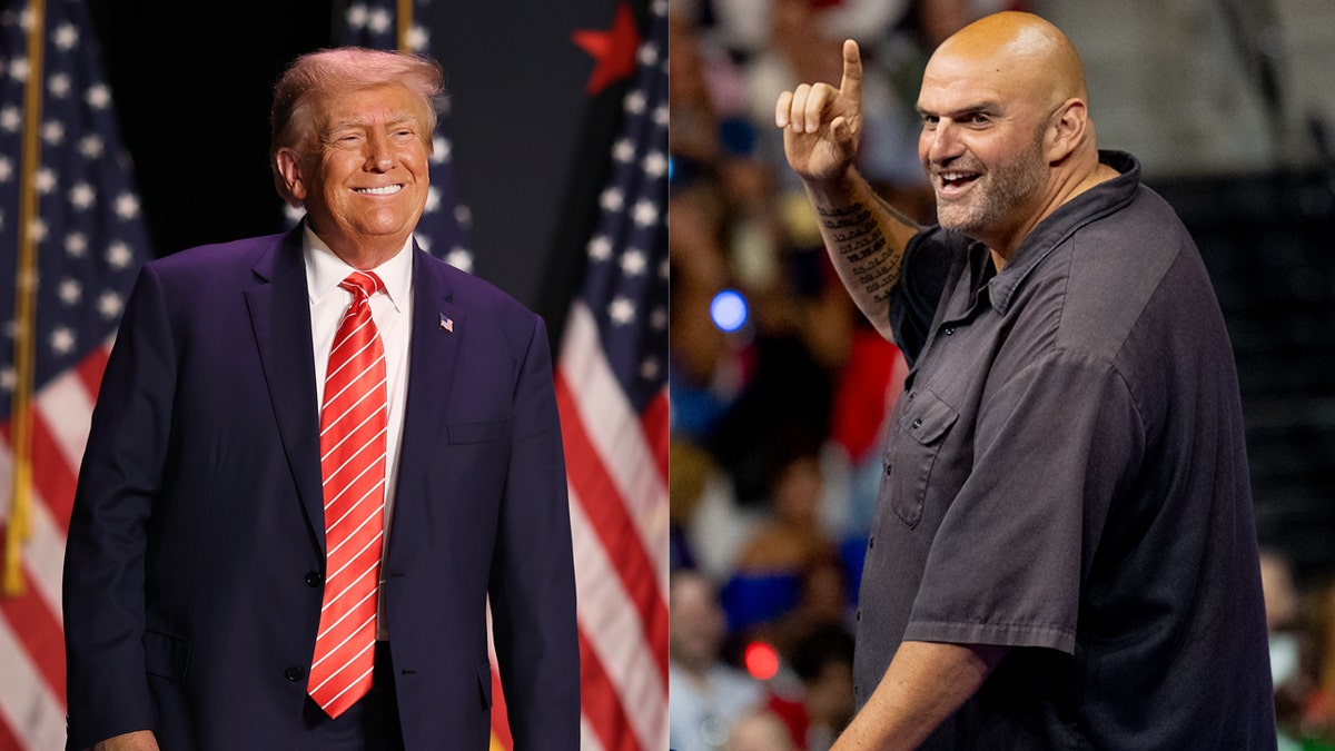 Trump and Fetterman 