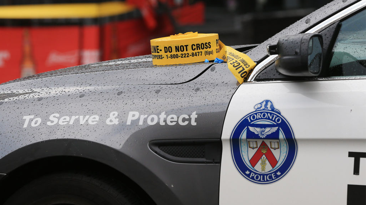 Toronto cop car