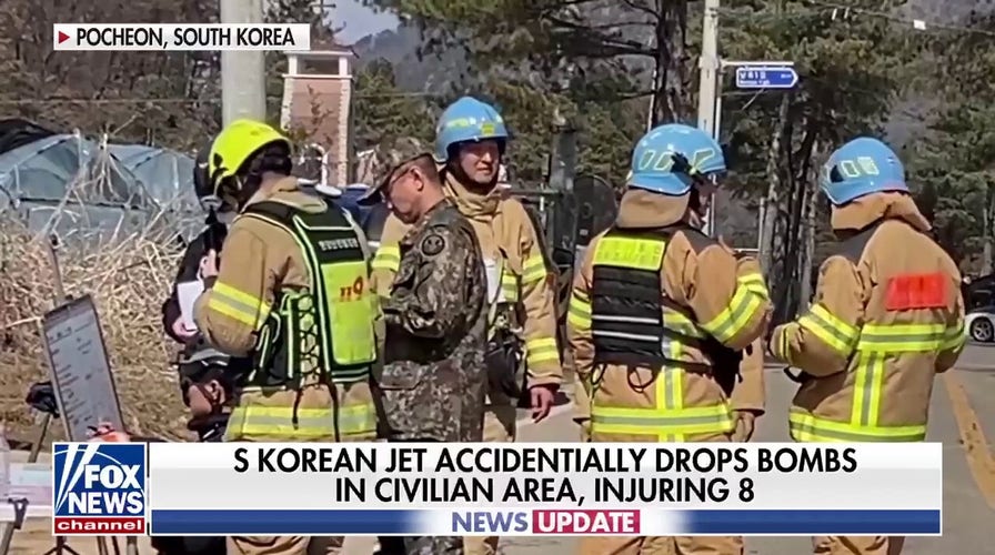 South Korean fighter jet accidentally drops bombs during training exercise