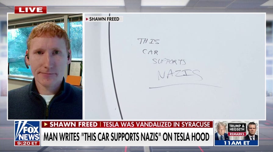 Tesla owner speaks out after vandal targets his car over Elon Musk