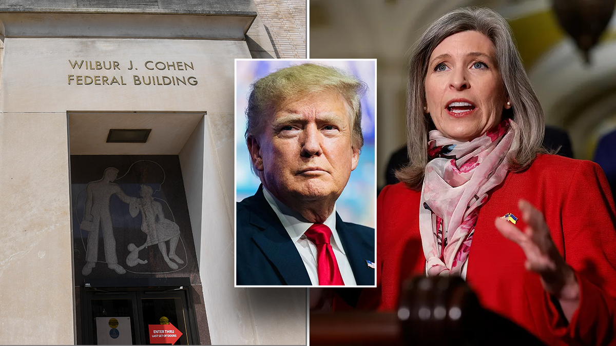 The Wilbur J. Cohen Building, Trump, Ernst (Getty)