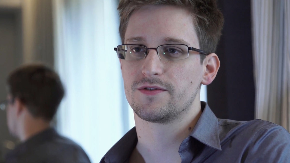 Edward Snowden closeup shot