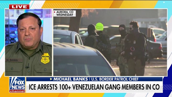 ICE arrests 100-plus Venezuelan gang members in Colorado