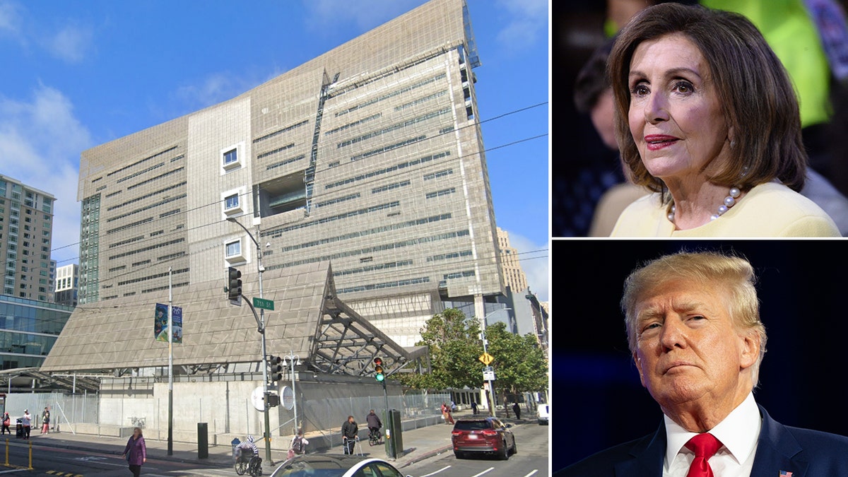 The Speaker Nancy Pelosi Federal Building, Pelosi and Trump