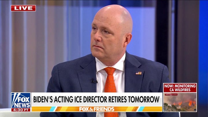 Retiring acting ICE head says Bidens border order should have come earlier