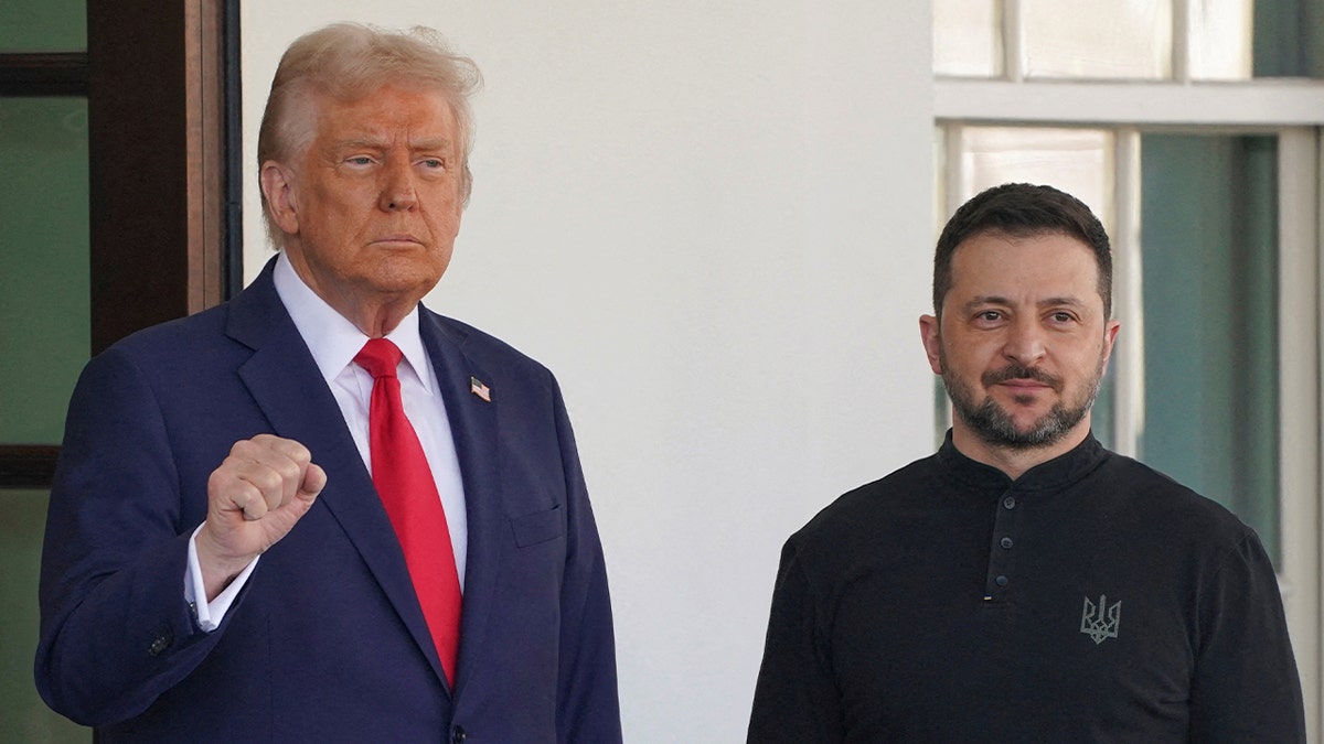 President Donald Trump and Ukrainian President Volodymyr Zelenskyy