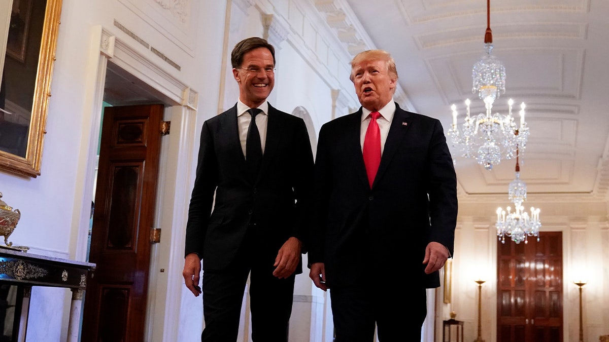 Trump Mark Rutte