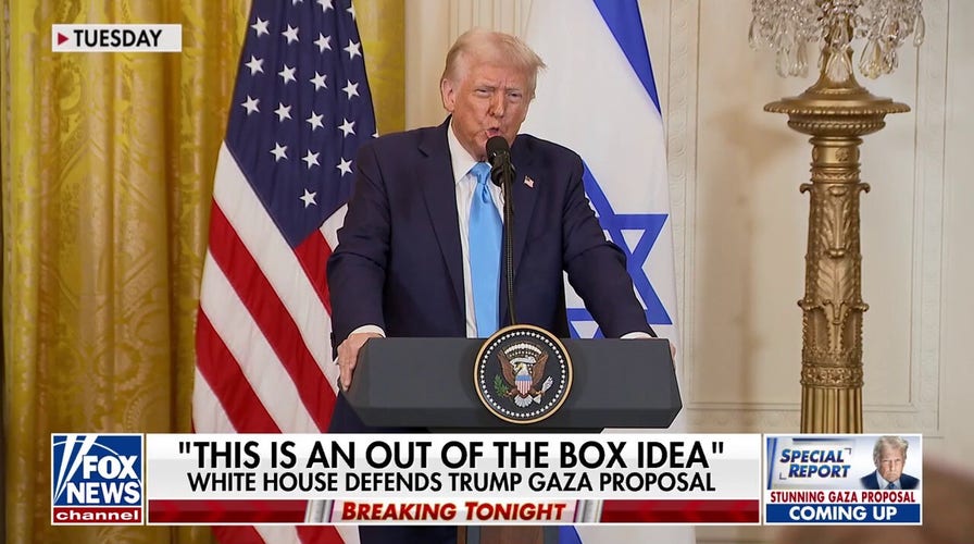  White House defends Trump’s Gaza proposal despite blowback from critics