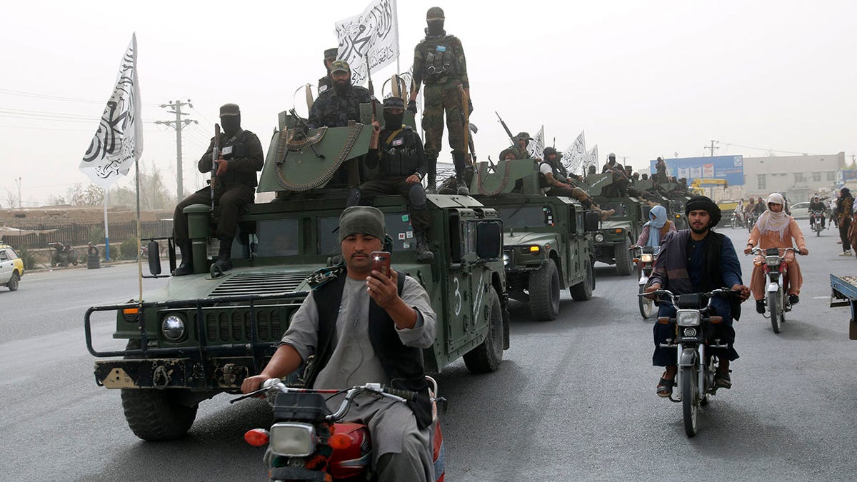 Taliban parade in Afghanistan