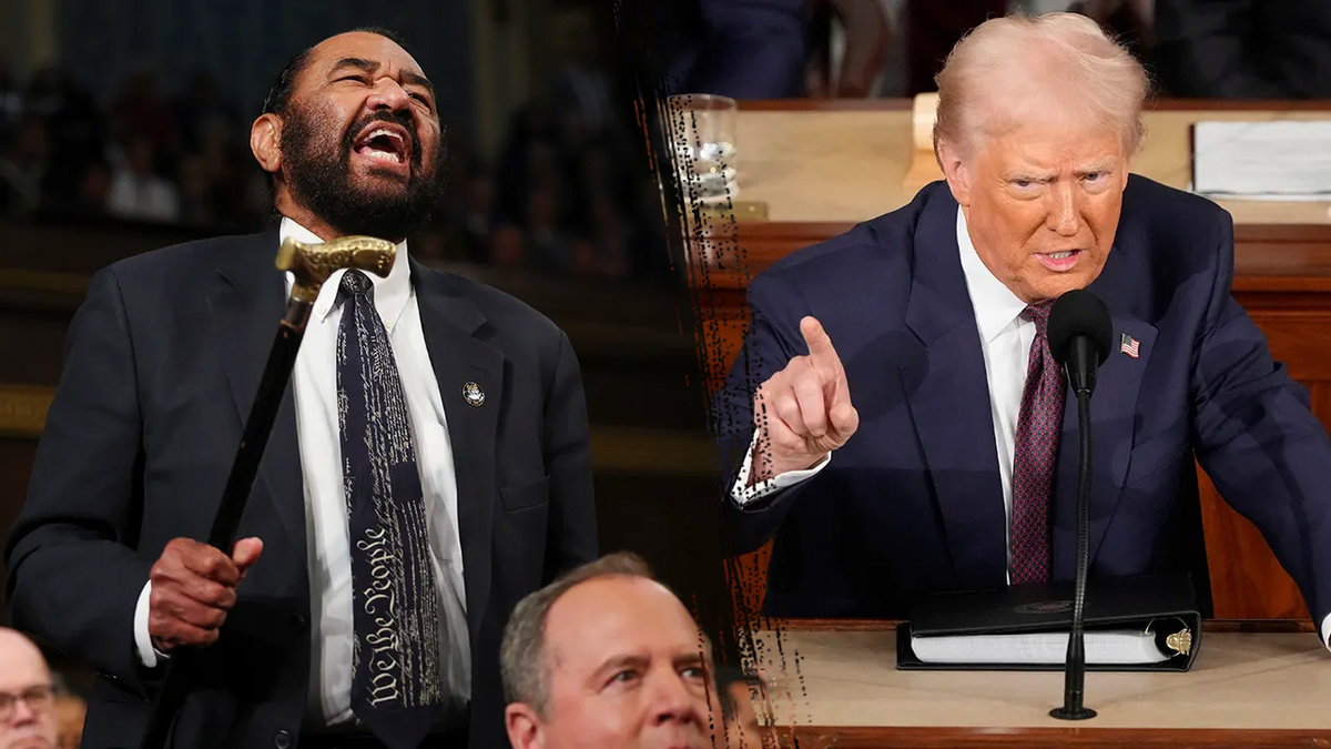 Rep. Al Green was removed from the House chamber for disrupting Trump's speech.