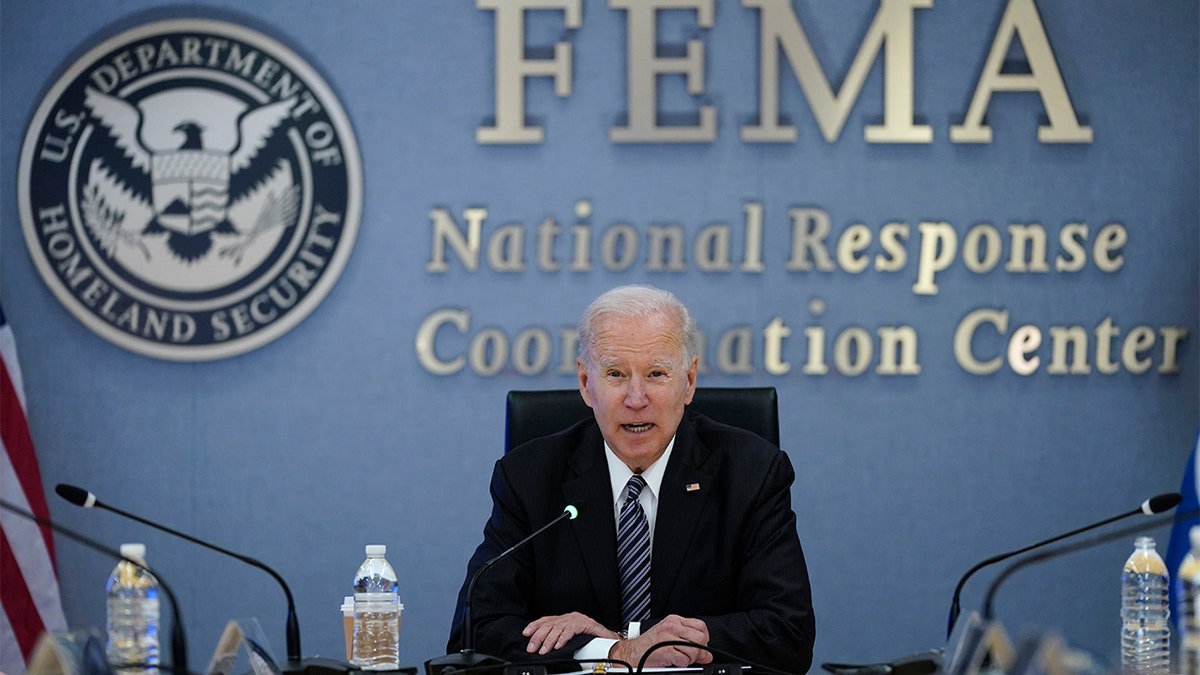 biden speaking at fema