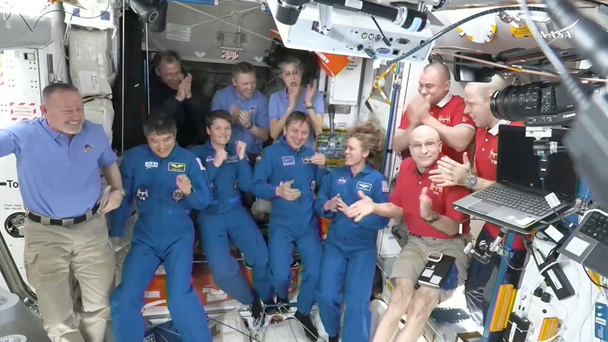 Crew 10 arrives at ISS