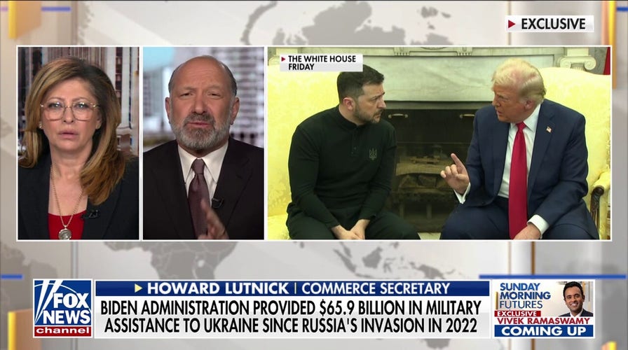 Trump commerce secretary shreds Zelenskyy's security guarantee requests: 'Just ridiculous'