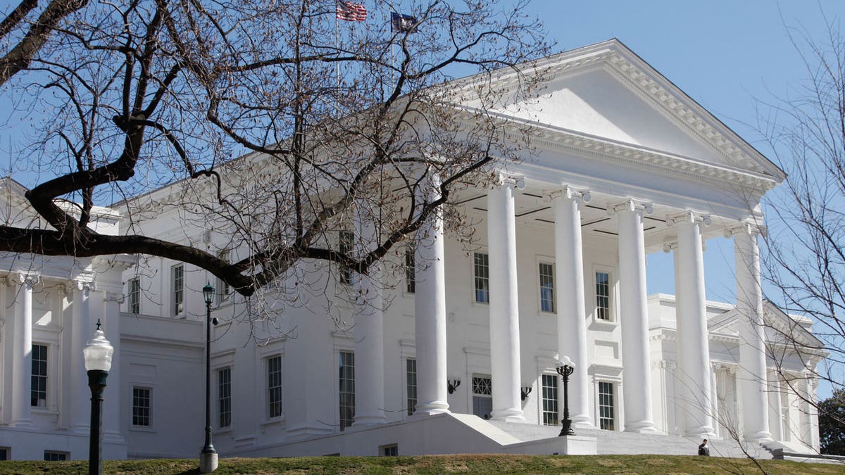 state capitol building in Virginia