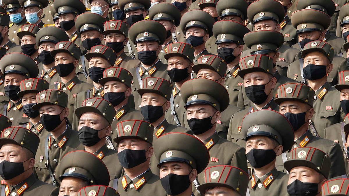 North Korean soldiers