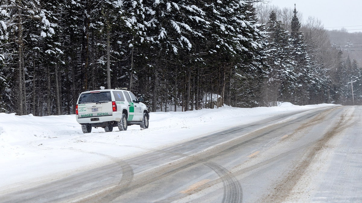 Vermont, near the border with Canada