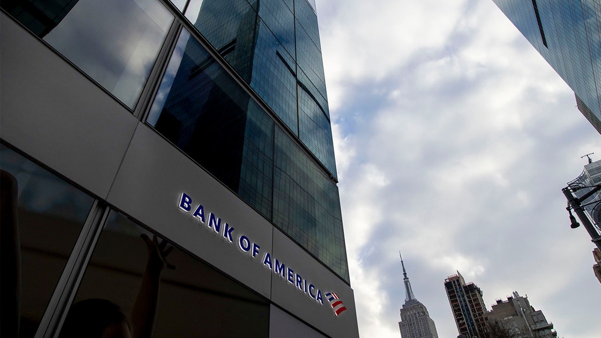 A Bank of America branch