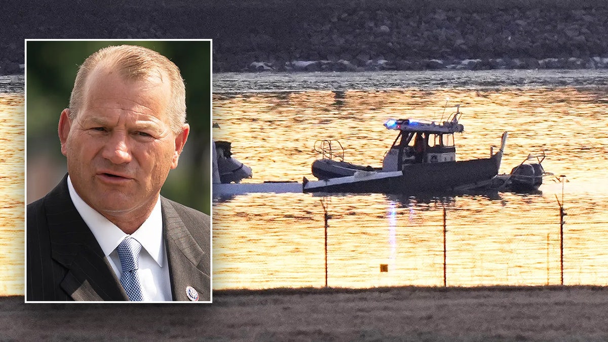 Rep. Troy Nehls imposed over wreckage in the Potomac River