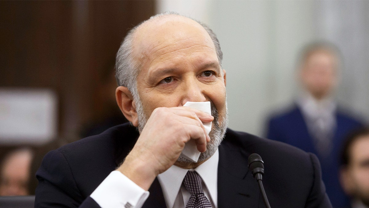 Howard Lutnick, President Donald Trump’s choice to be Secretary of Commerce, appears before the Senate Committee on Commerce, Science, and Transportation Committee for his confirmation hearing, Wednesday, Jan. 29, 2025, on Capitol Hill in Washington.