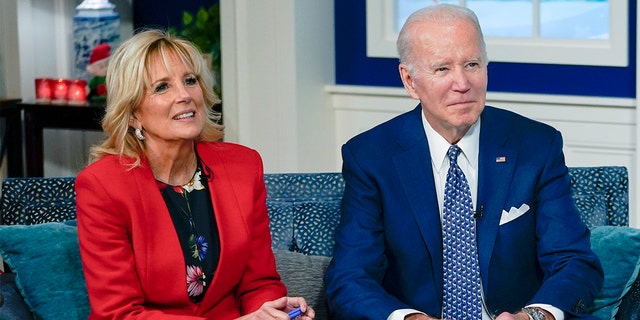 President Biden and first lady Jill Biden.