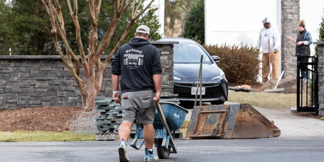 A wall is reportedly being constructed around President Biden's Delaware vacation home.