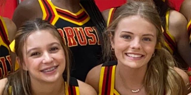 Maggie Dunn, 17, and Caroline Gill, 16, were killed after an officer in a high speed chase slammed into their vehicle.