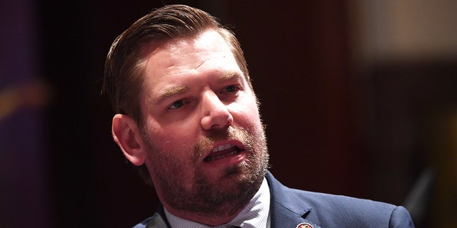 Rep. Eric Swalwell (D-CA) delivers remarks during the House Judiciary Committee markup of H.R. 7120, the "George Floyd Justice in Policing Act of 2020," on Capitol Hill on June 17, 2020 in Washington, DC. The bill addresses police reforms in the United States and includes provisions to curb police misconduct and the use of excessive force.