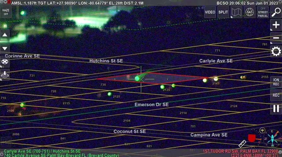 Florida man temporarily blinds police helicopter pilot with laser