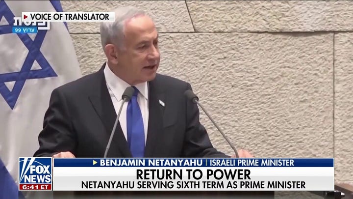  Israeli Prime Minister Netanyahu is back in power