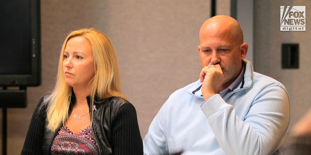 A press conference is held by Gabby Petito's family in Salt Lake City on Nov. 3, 2022. 